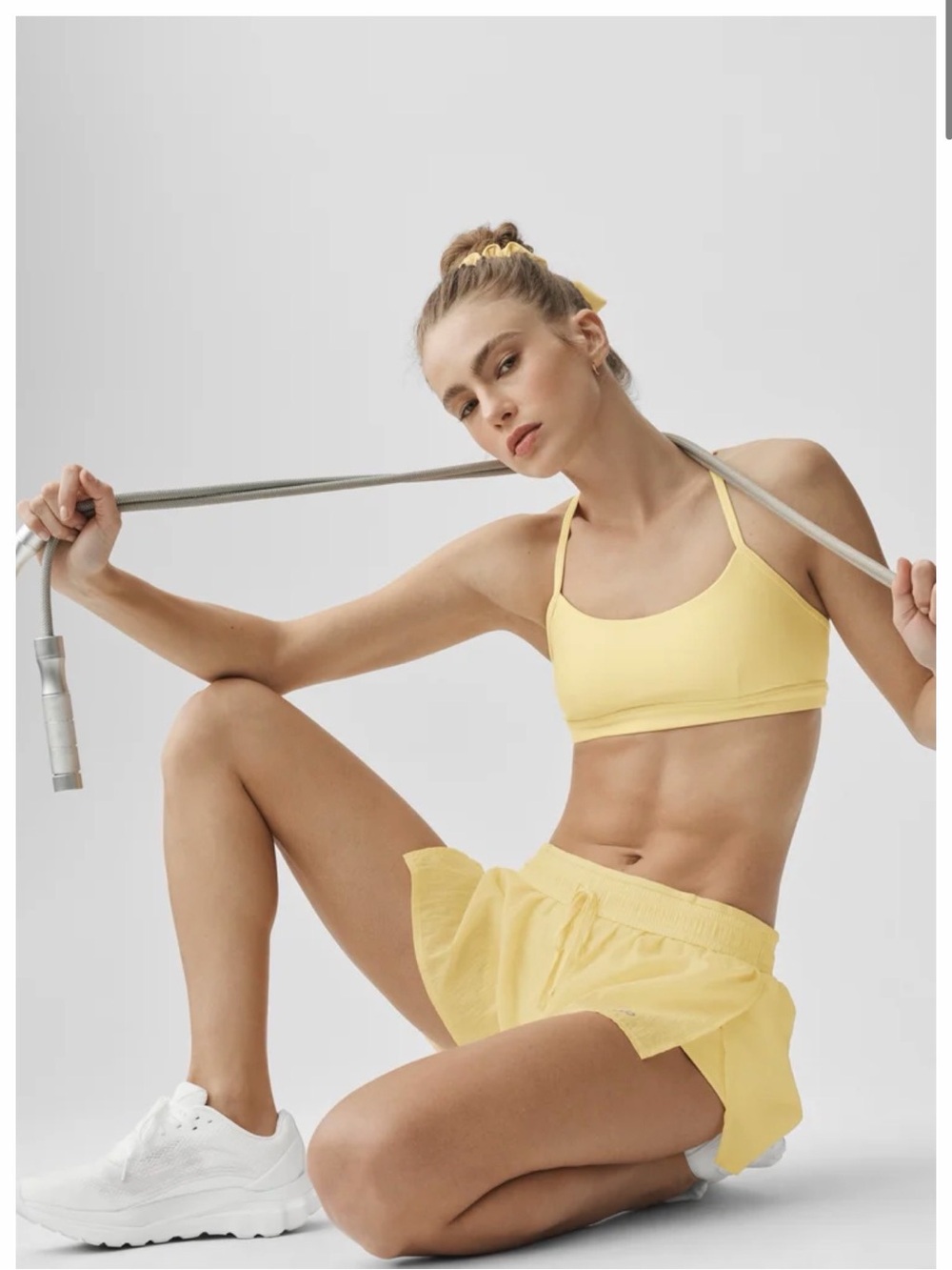 ALO Yoga Warm Butter Airlift Intrigue Bra